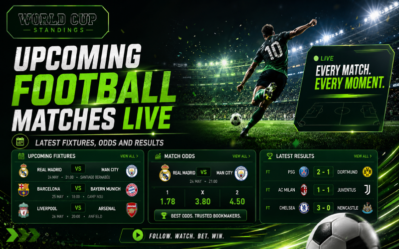 upcoming football matches